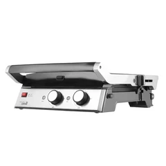 Купить Электрогриль CENTEK CT-1468, серебристый/черный / Народный дискаунтер ЦЕНАЛОМ