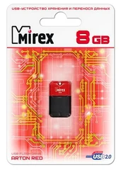 Купить USB-накопитель Mirex Arton 32 ГБ, USB 2.0, красный (13600-FMUART32) / Народный дискаунтер ЦЕНАЛОМ