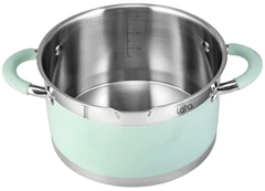 Купить Кастрюля LARA Mint LR02-545, 7.2 л / Народный дискаунтер ЦЕНАЛОМ