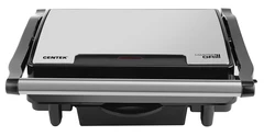 Купить Электрогриль CENTEK CT-1469, серебристый/черный / Народный дискаунтер ЦЕНАЛОМ