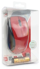 Купить Мышь беспроводная Gembird MUSW-320-R Red USB / Народный дискаунтер ЦЕНАЛОМ