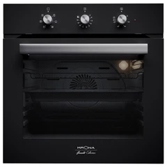 Купить Электрический духовой шкаф KRONA ROMANA 60 BL, черный / Народный дискаунтер ЦЕНАЛОМ