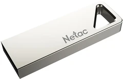 Купить USB-накопитель Netac U326 32 ГБ, USB 2.0, серебристый (NT03U326N-032G-20PN) / Народный дискаунтер ЦЕНАЛОМ