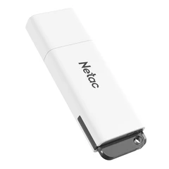 Купить USB-накопитель Netac U185 64 ГБ, USB 2.0, белый / Народный дискаунтер ЦЕНАЛОМ
