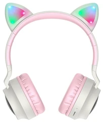 Купить Наушники беспроводные hoco W27 Cat ear / Народный дискаунтер ЦЕНАЛОМ