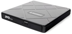 Купить Привод внешний DVD±RW Gembird DVD-USB-04 Black USB 3.0, 2xUSB, SD/microSD / Народный дискаунтер ЦЕНАЛОМ