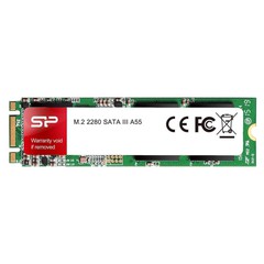 Купить SSD накопитель M.2 Silicon Power A55 256GB (SP256GBSS3A55M28) / Народный дискаунтер ЦЕНАЛОМ