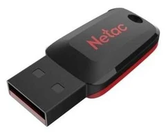 Купить USB-накопитель Netac U197 16 ГБ, USB 2.0, черный (NT03U197N-016G-20BK) / Народный дискаунтер ЦЕНАЛОМ