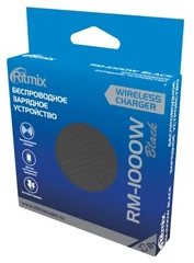 Купить Беспроводное зарядное устройство Ritmix RM-1000W Black / Народный дискаунтер ЦЕНАЛОМ