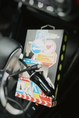 Купить Автомобильное зарядное устройство More choice AC22 Black / Народный дискаунтер ЦЕНАЛОМ