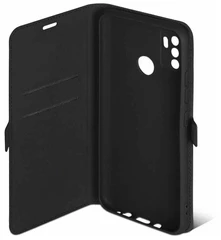 Купить Чехол-книжка DF tFlip-01 для TECNO Spark 5 Air, черный / Народный дискаунтер ЦЕНАЛОМ