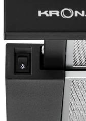 Купить Встраиваемая вытяжка KRONA Kamilla 450 Black / Народный дискаунтер ЦЕНАЛОМ