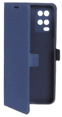 Купить Чехол-книжка DF для OPPO A54 (4G), синий / Народный дискаунтер ЦЕНАЛОМ