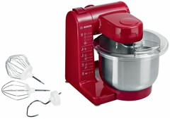 Купить Кухонная машина Bosch MUM44R1 красный / Народный дискаунтер ЦЕНАЛОМ
