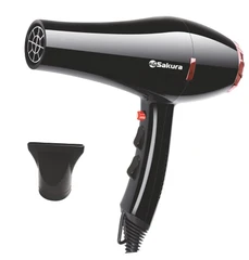Купить Фен Sakura SA-4047BK Professional, черный/розовый / Народный дискаунтер ЦЕНАЛОМ