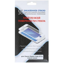 Купить Защитное стекло DF xiColor-69 (black) для Xiaomi Redmi Note 8 / Народный дискаунтер ЦЕНАЛОМ