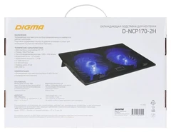 Купить Подставка для ноутбука Digma D-NCP170-2H / Народный дискаунтер ЦЕНАЛОМ