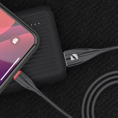 Купить Кабель Deppa Ceramic USB-A 2.0 - USB-C, 1 м, 2.1 A, черный / Народный дискаунтер ЦЕНАЛОМ