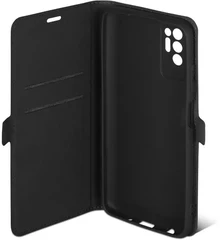 Купить Чехол-книжка DF tFlip-03 для TECNO Pova 2, черный / Народный дискаунтер ЦЕНАЛОМ