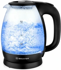 Купить Чайник BRAYER BR1026, черный / Народный дискаунтер ЦЕНАЛОМ