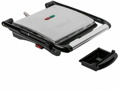 Купить Электрогриль Tefal GC241D38, черный/серебристый / Народный дискаунтер ЦЕНАЛОМ