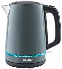 Купить Чайник Zelmer ZCK7921G, серый / Народный дискаунтер ЦЕНАЛОМ