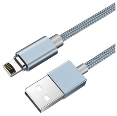 Купить Кабель Hoco U40A Magnetic USB2.0 Am - Lightning / Народный дискаунтер ЦЕНАЛОМ