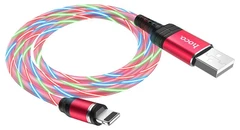 Купить Кабель Hoco U90 Ingenious Streamer USB2.0 Am - Lightning / Народный дискаунтер ЦЕНАЛОМ