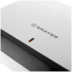 Купить Сэндвичница BRAYER BR2201, белый / Народный дискаунтер ЦЕНАЛОМ