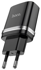 Купить Сетевое зарядное устройство hoco N1 Ardent, черный / Народный дискаунтер ЦЕНАЛОМ