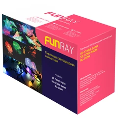 Купить Гирлянда светодиодная FunRay Шарики мультицвет, 5 м / Народный дискаунтер ЦЕНАЛОМ