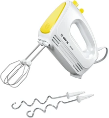 Купить Миксер Bosch MFQ2210Y, белый/желтый / Народный дискаунтер ЦЕНАЛОМ