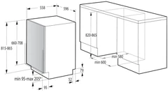Купить Встраиваемая посудомоечная машина Gorenje GV62040 / Народный дискаунтер ЦЕНАЛОМ