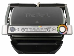 Купить Электрогриль Tefal GC712D34, черный/серебристый / Народный дискаунтер ЦЕНАЛОМ