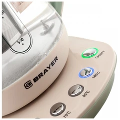 Купить Чайник BRAYER BR1015, бежевый / Народный дискаунтер ЦЕНАЛОМ