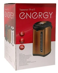 Купить Термопот Energy TP-617, золотистый / Народный дискаунтер ЦЕНАЛОМ