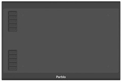Купить Графический планшет Parblo A610 Plus V2 А4 черный / Народный дискаунтер ЦЕНАЛОМ
