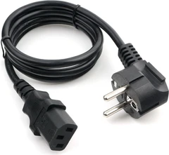 Купить Кабель питания Cablexpert PC-186-VDE-1M, 1 м, черный / Народный дискаунтер ЦЕНАЛОМ