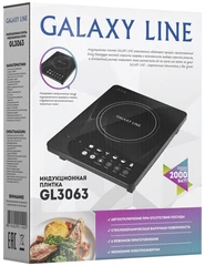Купить Плитка индукционная GALAXY LINE GL 3063, черный / Народный дискаунтер ЦЕНАЛОМ