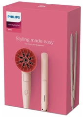 Купить Набор для укладки волос Philips BHP398/00, розовый / Народный дискаунтер ЦЕНАЛОМ