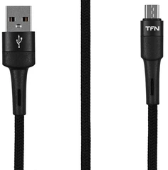 Купить Кабель TFN TFN-C-ENV-MIC1MBK USB - microUSB, 1.2 м, 2 А, черный / Народный дискаунтер ЦЕНАЛОМ