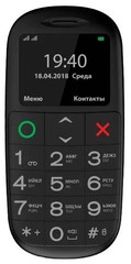 Купить Сотовый телефон Vertex C312, черный / Народный дискаунтер ЦЕНАЛОМ