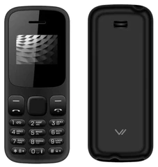 Купить Сотовый телефон Vertex M114, черный / Народный дискаунтер ЦЕНАЛОМ