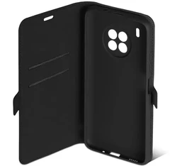 Купить Чехол-книжка DF hwFlip-95 для HUAWEI Nova 8i/ HONOR 50 Lite, черный / Народный дискаунтер ЦЕНАЛОМ