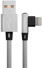 Купить Кабель More choice K27i USB - Lightning, 1 м, 2.1 A, белый / Народный дискаунтер ЦЕНАЛОМ