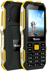 Купить Сотовый телефон OLMIO X02 черный-желтый / Народный дискаунтер ЦЕНАЛОМ