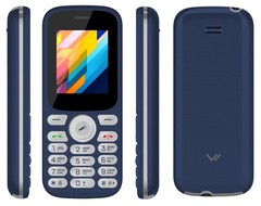 Купить Сотовый телефон Vertex M124 сине-белый / Народный дискаунтер ЦЕНАЛОМ