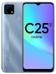 Купить Смартфон 6.5" Realme C25S 4/128GB Water Blue / Народный дискаунтер ЦЕНАЛОМ