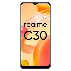 Купить Смартфон 6.5" Realme C30 2/32GB Denim Black / Народный дискаунтер ЦЕНАЛОМ