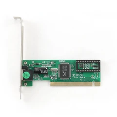 Купить Сетевой адаптер PCI-E 1x Gembird NIC-GX1 10/100/1000Mbps / Народный дискаунтер ЦЕНАЛОМ